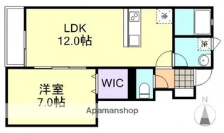 エクセレンス A棟【1階】の間取り