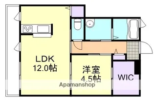 ディマーネ【3階】の間取り