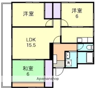 プリマヴェーラ【4階】の間取り