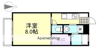 アモリーノ B【2階】の間取り