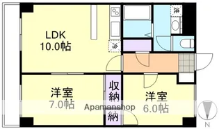 グレースタワー【9階】の間取り