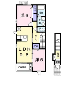 アヤソフィア【2階】の間取り