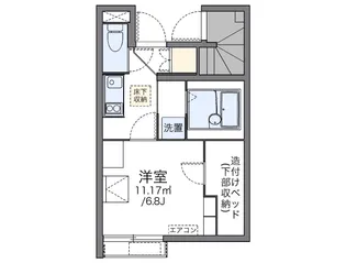 レオネクストさくらやⅣ【1階】の間取り