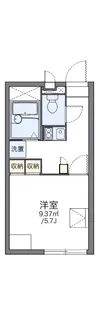 レオパレスMOMOⅡ【2階】の間取り