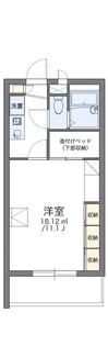 レオパレスアステラス【2階】の間取り