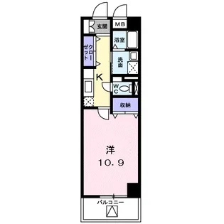 サニーレジデンス YK【3階】の間取り