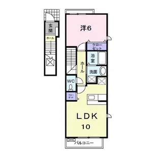 ウインティ【2階】の間取り