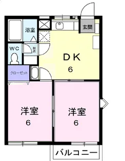 ニューシティ88【2階】の間取り