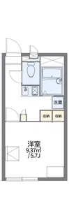 レオパレスCHINA【2階】の間取り