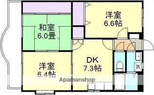 アプランドルⅢ【4階】の間取り