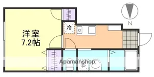 CASA WEST【1階】の間取り