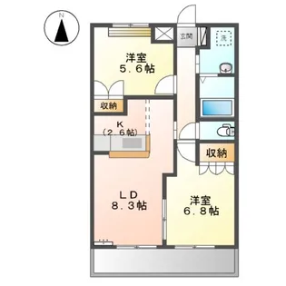 菜園−SAIEN−【1階】の間取り