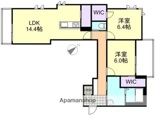 アルネスト【2階】の間取り
