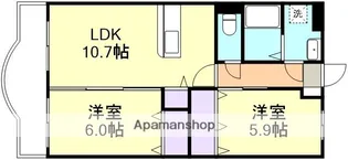 ラルゴ【3階】の間取り