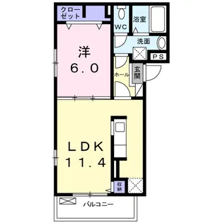 ドリーム ハイツ【2階】の間取り