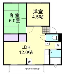 RE APARTMENT【1階】の間取り