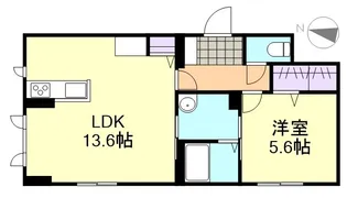 ヴィーロ キャピターレ【1階】の間取り