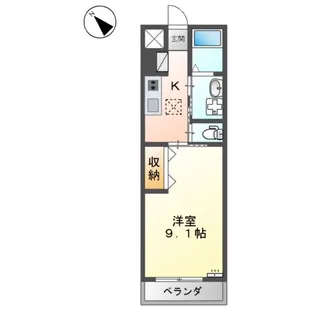 サビオ【1階】の間取り