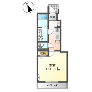 アヴェニール【1階】の間取り