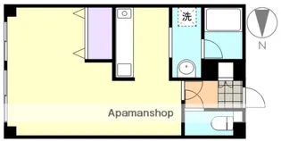 ジュメル倉敷【1階】の間取り