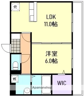 SIRIUSU【3階】の間取り