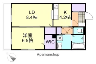 グランメゾン倉敷駅前【3階】の間取り