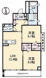 センテレオグルース 【3階】の間取り