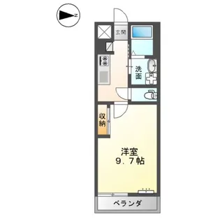 シェノン【1階】の間取り