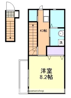 KICKY EKER【2階】の間取り