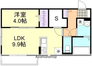 フォルティス倉敷 B棟【3階】の間取り