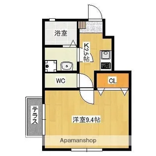 HIGH CREA【1階】の間取り