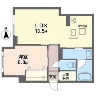 COLORER(クロレ)【1階】の間取り