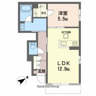 ジョリカⅧ【1階】の間取り