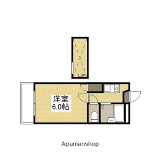 真壁第二レジデンス【1階】の間取り