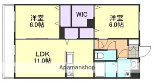 F-city老松町【2階】の間取り