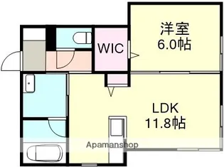 コンフォート【1階】の間取り