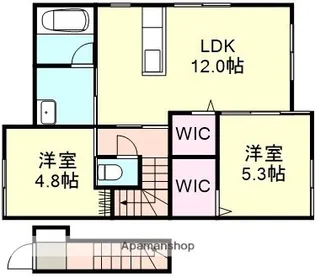 コンフォート【2階】の間取り