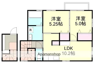 フォルティス四十瀬Ⅱ【2階】の間取り