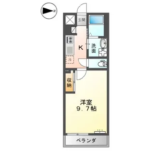 ガーデン【2階】の間取り