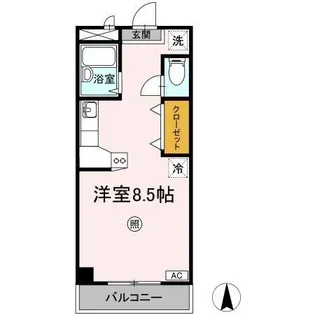 アトリエ【305号室】の間取り