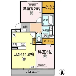 GLORIOUS K 【3階】の間取り