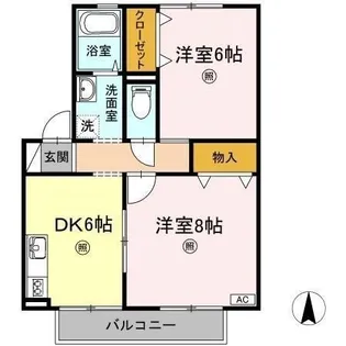 ソプラ・コート【2階】の間取り