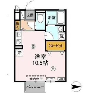 シャルマン【2階】の間取り