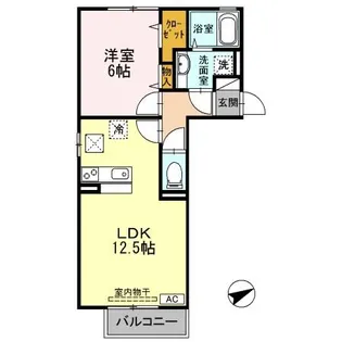 ジャンティ【1階】の間取り
