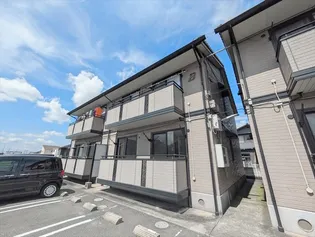 ラ・フルール B棟【1階】の外観