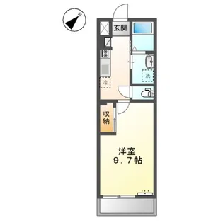 スカイコート【2階】の間取り