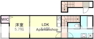 ナディア A棟【2階】の間取り