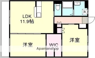 メルプランタン【2階】の間取り