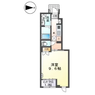 仮)スターテラス南畝【106号室】の間取り