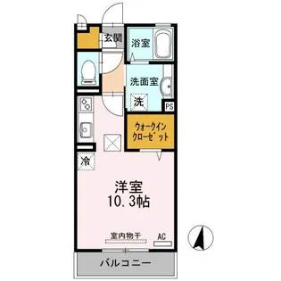 アルエット【1階】の間取り